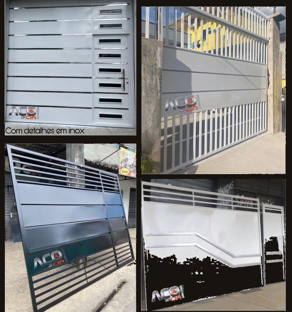 Portões de Correr — Modelo 2
